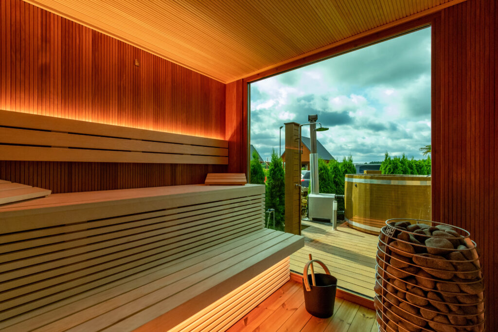 zdjęcie wypoczynek i relaks w saunie Piaskowa11